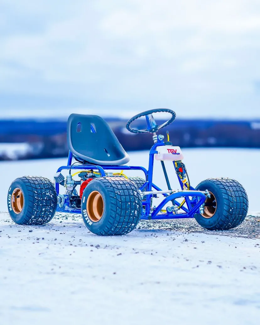 2024 “Blue Edition” Go Kart ( Gas Motor ) 4 2024 “Blue Edition” Go Kart ( Gas Motor )