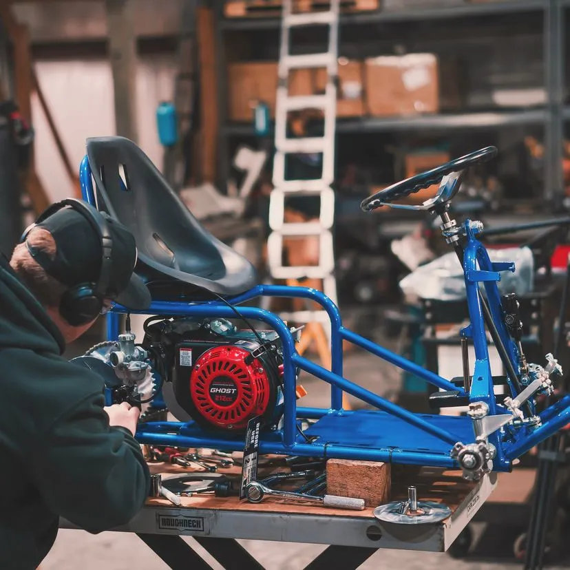 2024 “Blue Edition” Go Kart ( Gas Motor ) 2 2024 “Blue Edition” Go Kart ( Gas Motor )