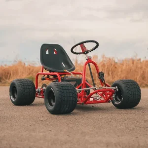 2025″ Red and Black Electric Go Kart