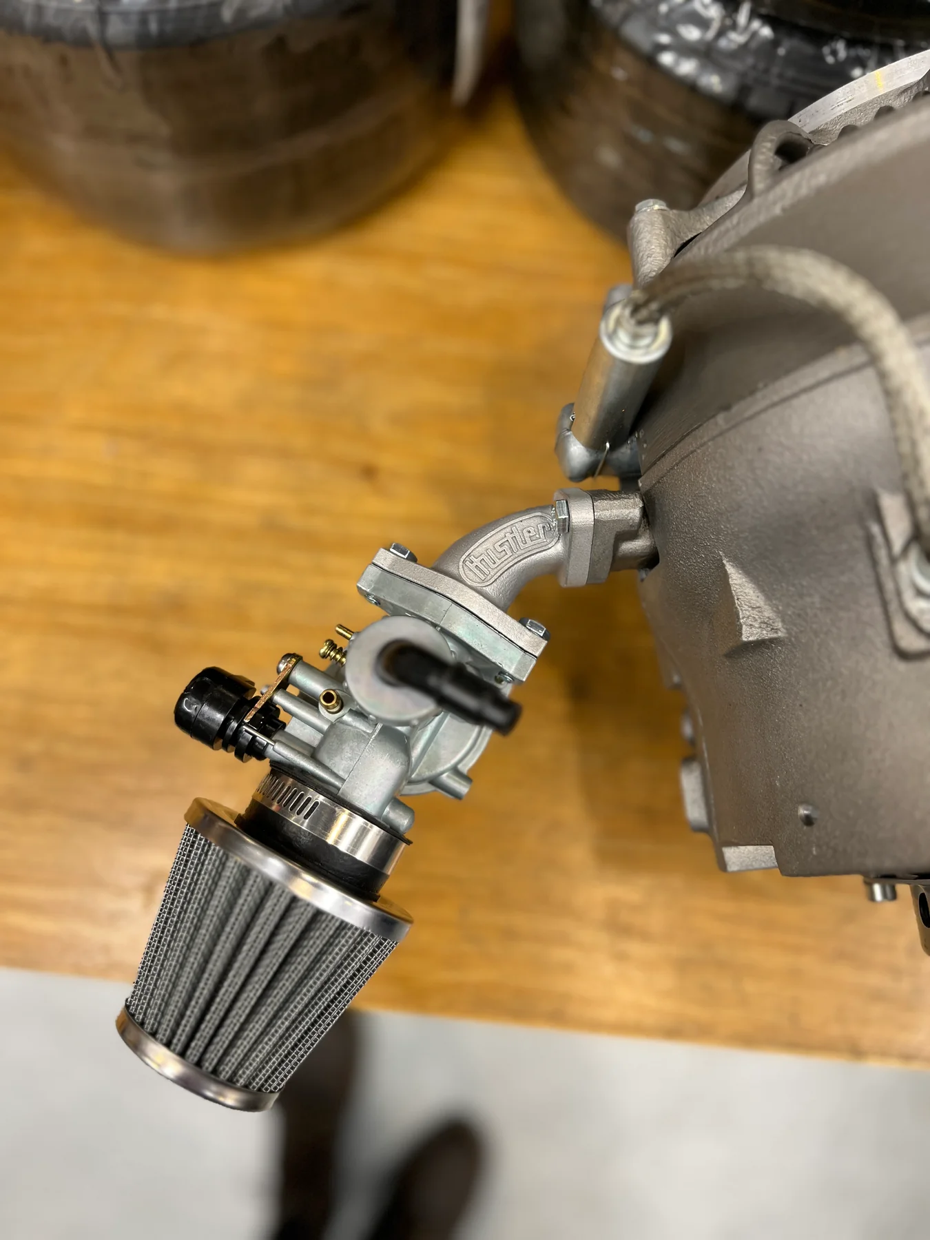Sachs KM48 Alloy Intake Manifold 3 Sachs KM48 Alloy Intake Manifold - Image 3